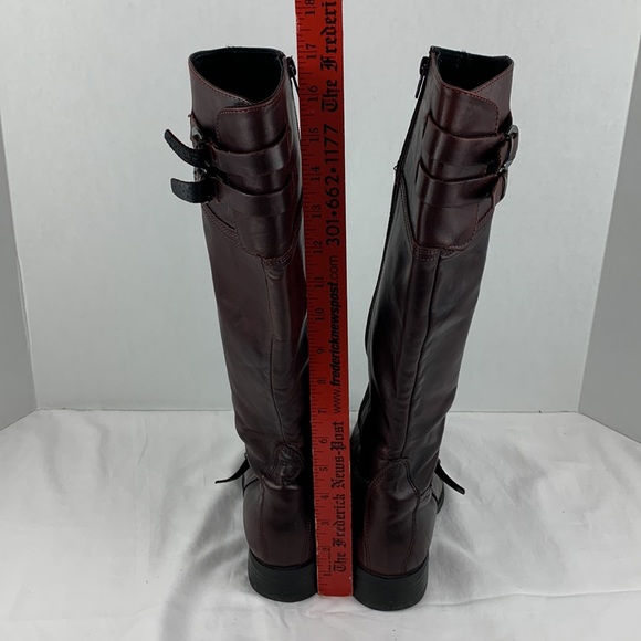 Aldo burgundy /brown knee high boots - Picture 7 of 15